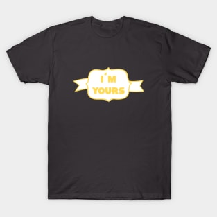 I´m Yours, mustard T-Shirt